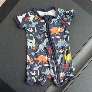 Little Sleepies Shorty Zippy - Jurassic Jungle